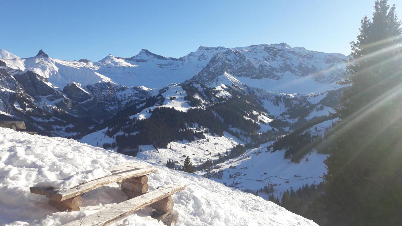 Chalet Allmegrat Adelboden Bagian luar foto